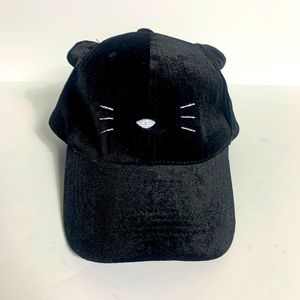 David & Young Velour Cat Hat